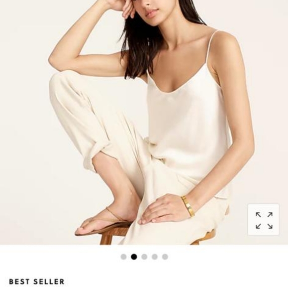 100 % J Crew silk cami, - Picture 4 of 7